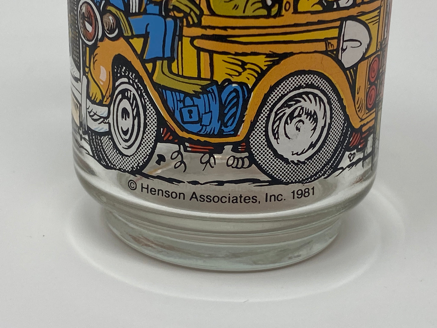 Vintage 1981 The Great Muppet Caper McDonald Promo Glass.