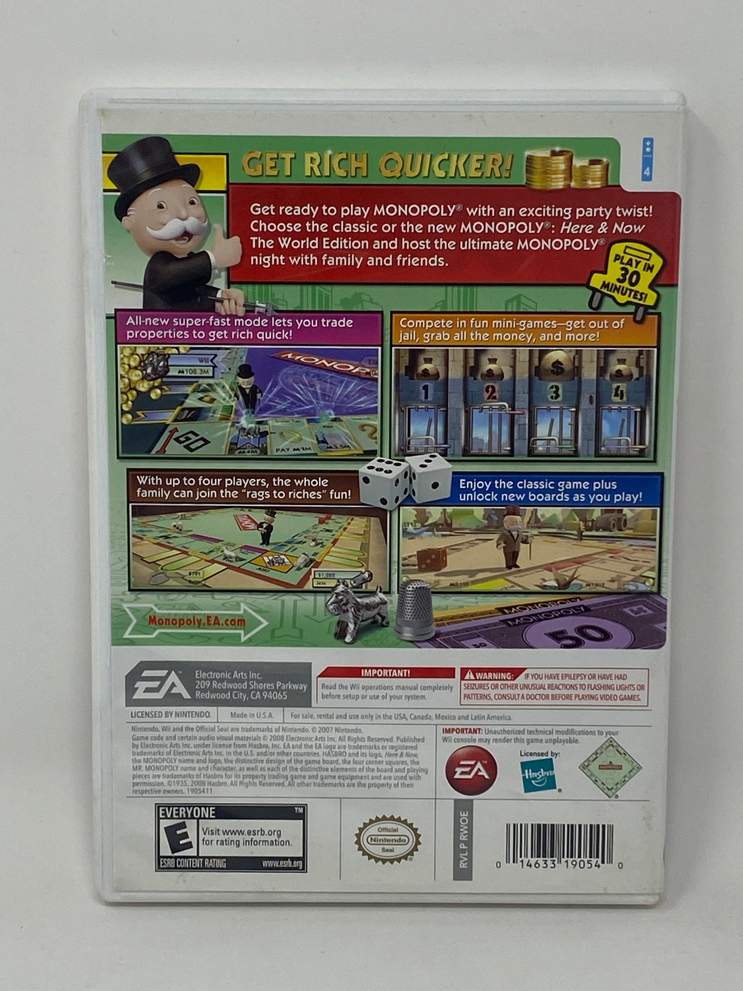 Nintendo Wii - Monopoly