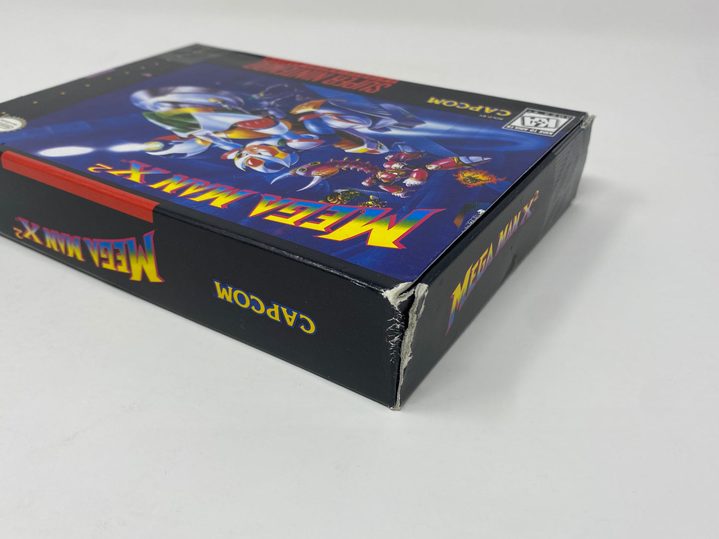 SNES Super Nintendo - Mega Man X2 - CIB Complete in Box