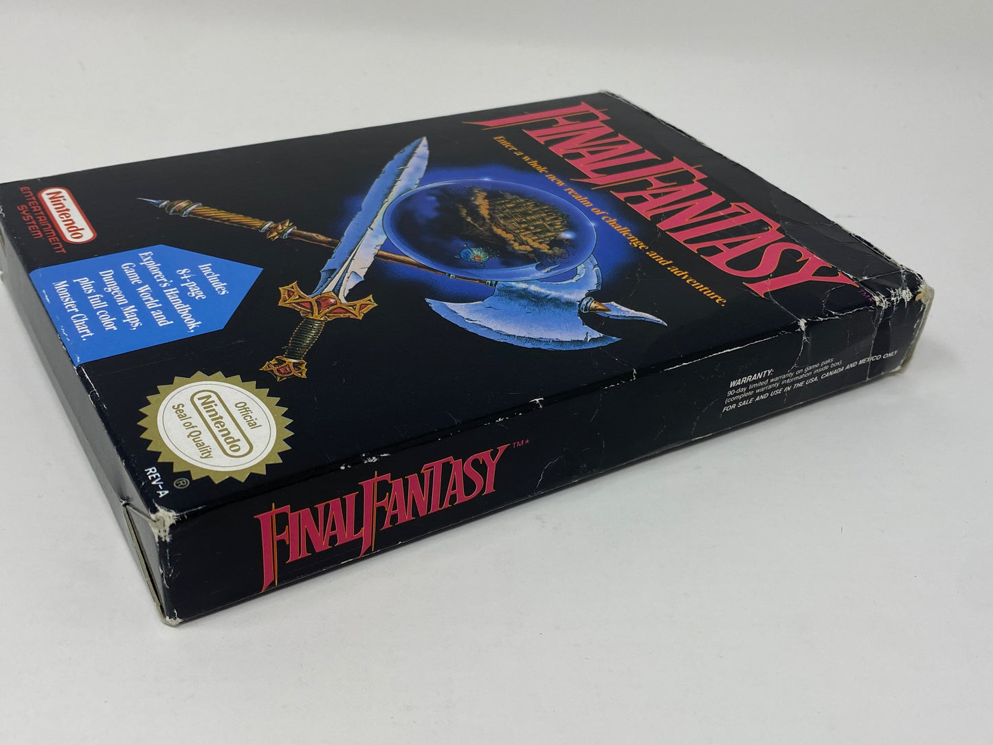 NES Nintendo - Final Fantasy - CIB Compete w/ Instructions & Maps