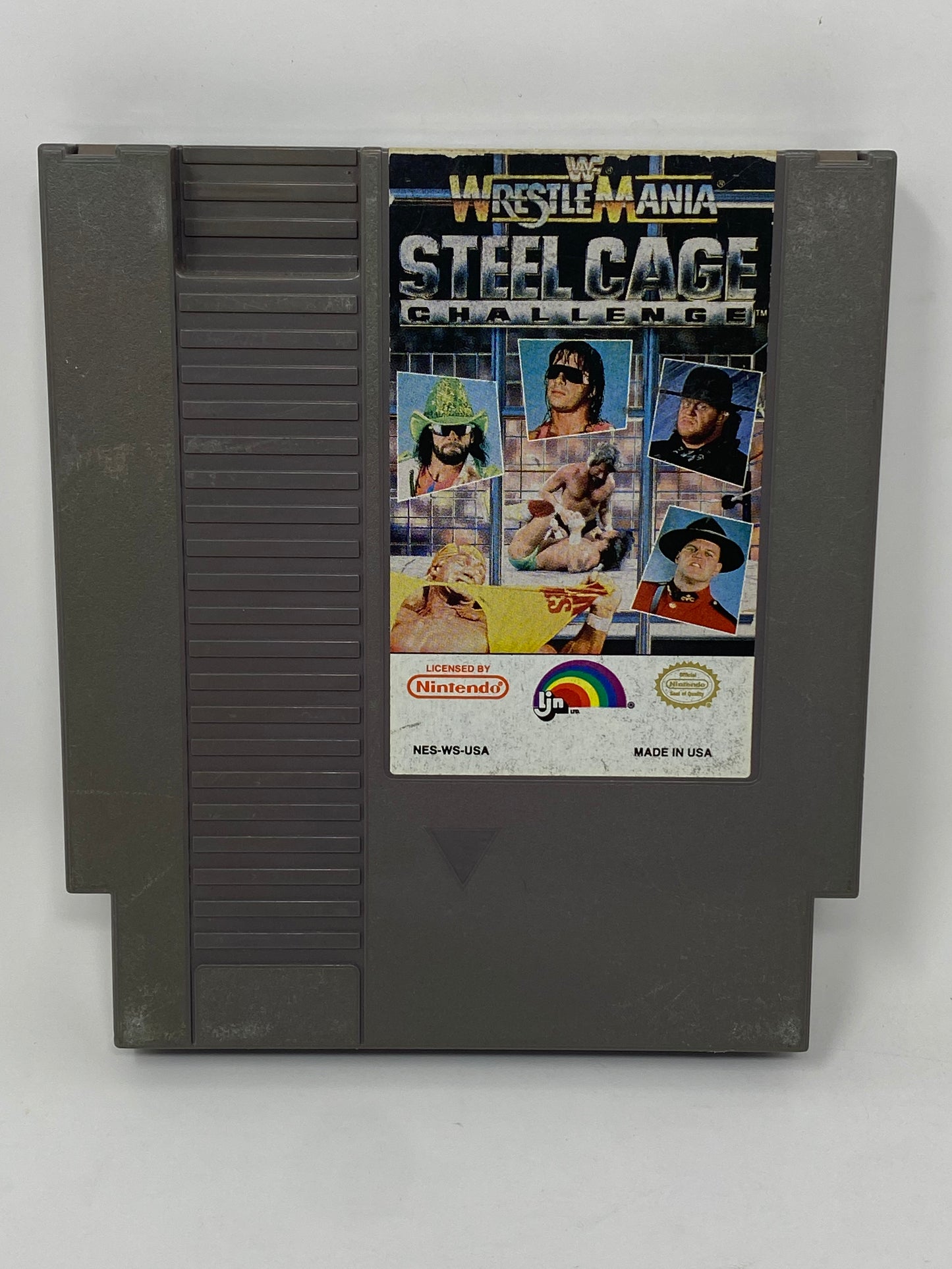 NES Nintendo - WWF Wrestlemania Steel Cage Challenge