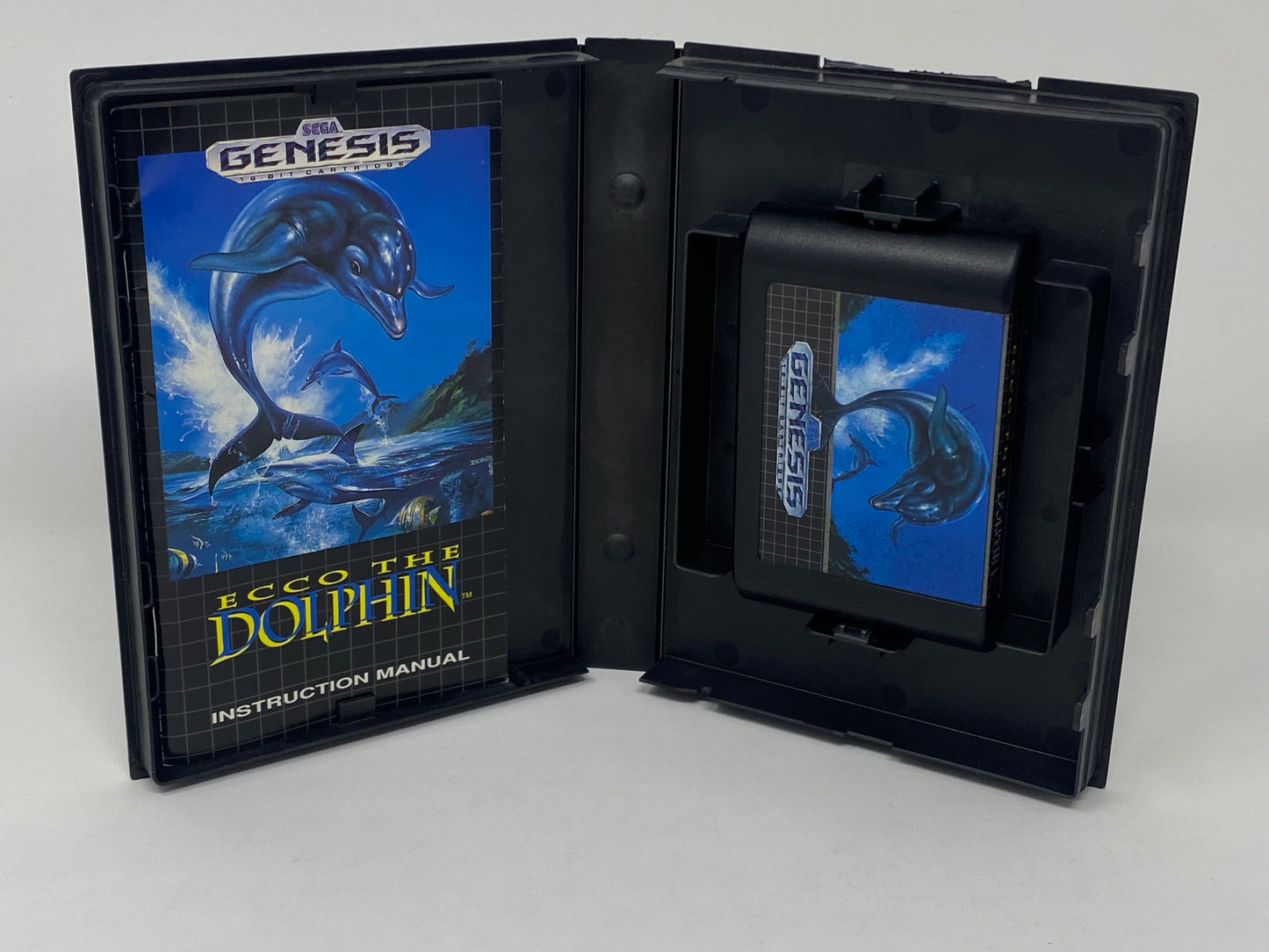 Sega Genesis - Ecco the Dolphin - CIB Complete