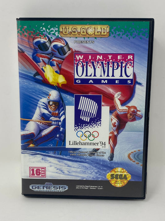 Sega Genesis - Winter Olympic Games Lillehammer ‘94 - Complete