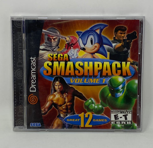 Sega Dreamcast - Sega Smash Pack Volume 1 - Not For Resale Variant