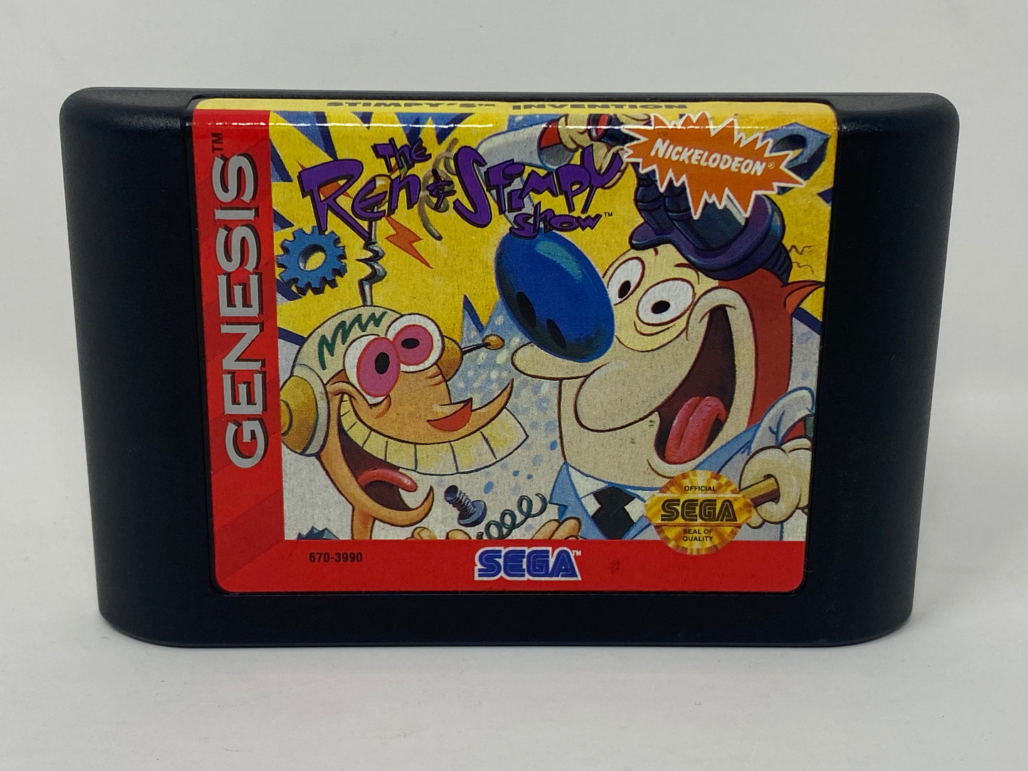 Sega Genesis - The Ren and Stimpy Show Stimpy’s Invention - Complete