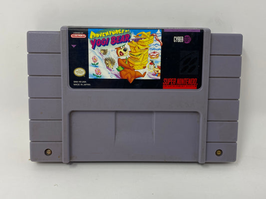 SNES Super Nintendo - Adventures of Yogi Bear