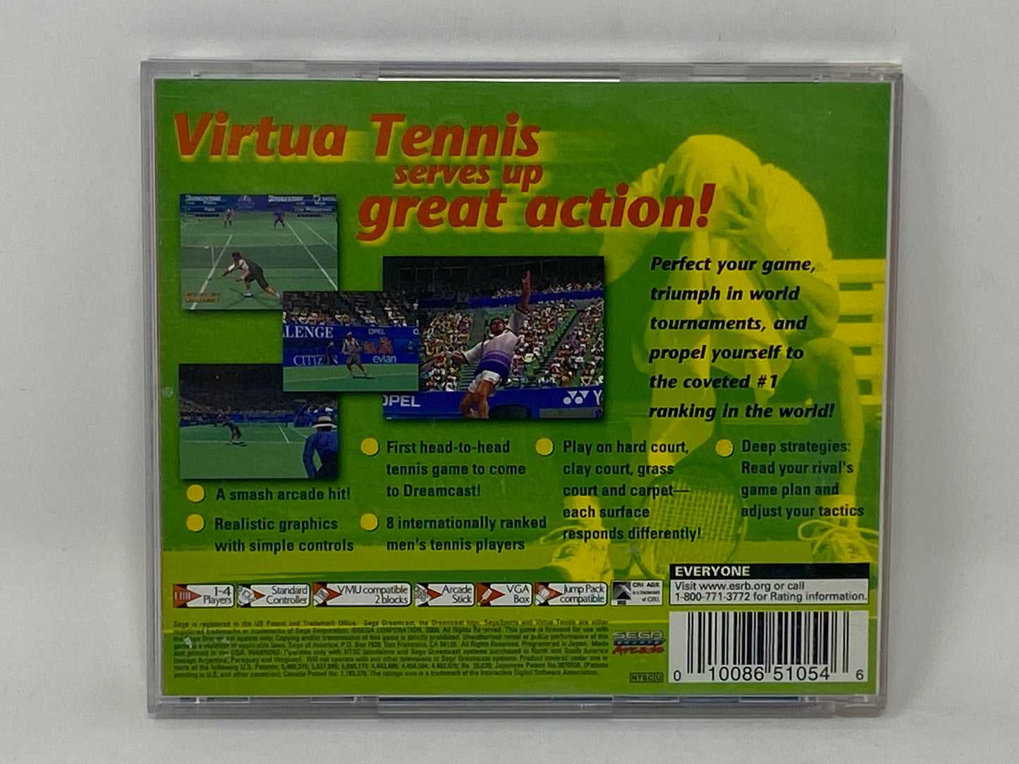 Sega Dreamcast - Virtua Tennis (Sega All-Stars)