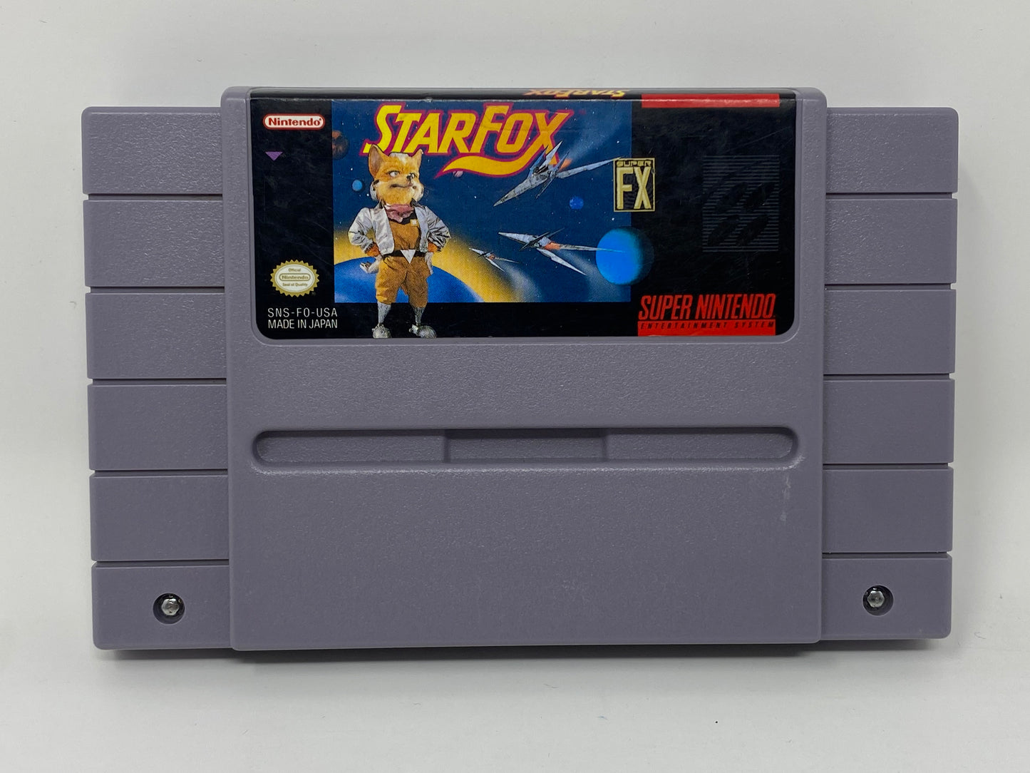 SNES Super Nintendo - Star Fox