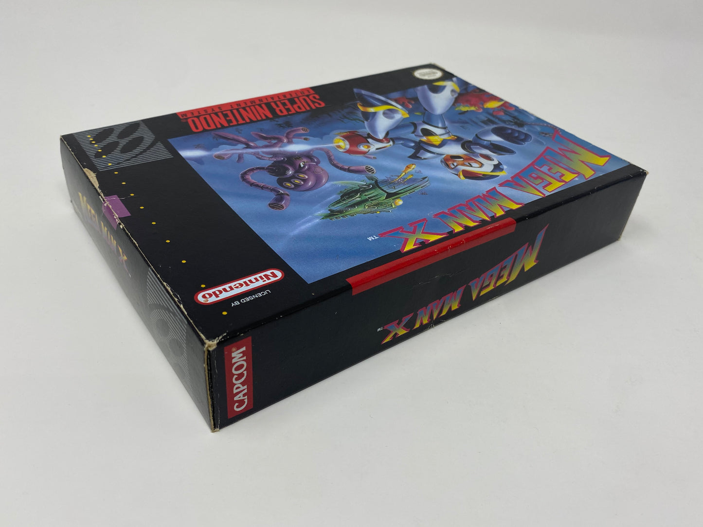 SNES Super Nintendo - Mega Man X - CIB Complete in Box