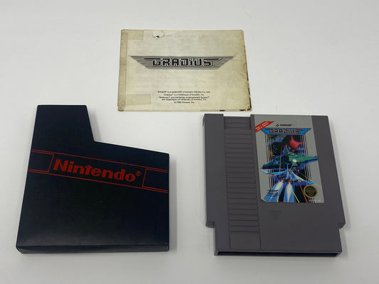 NES Nintendo - Gradius w/ Instructions - 5 Screw Cart