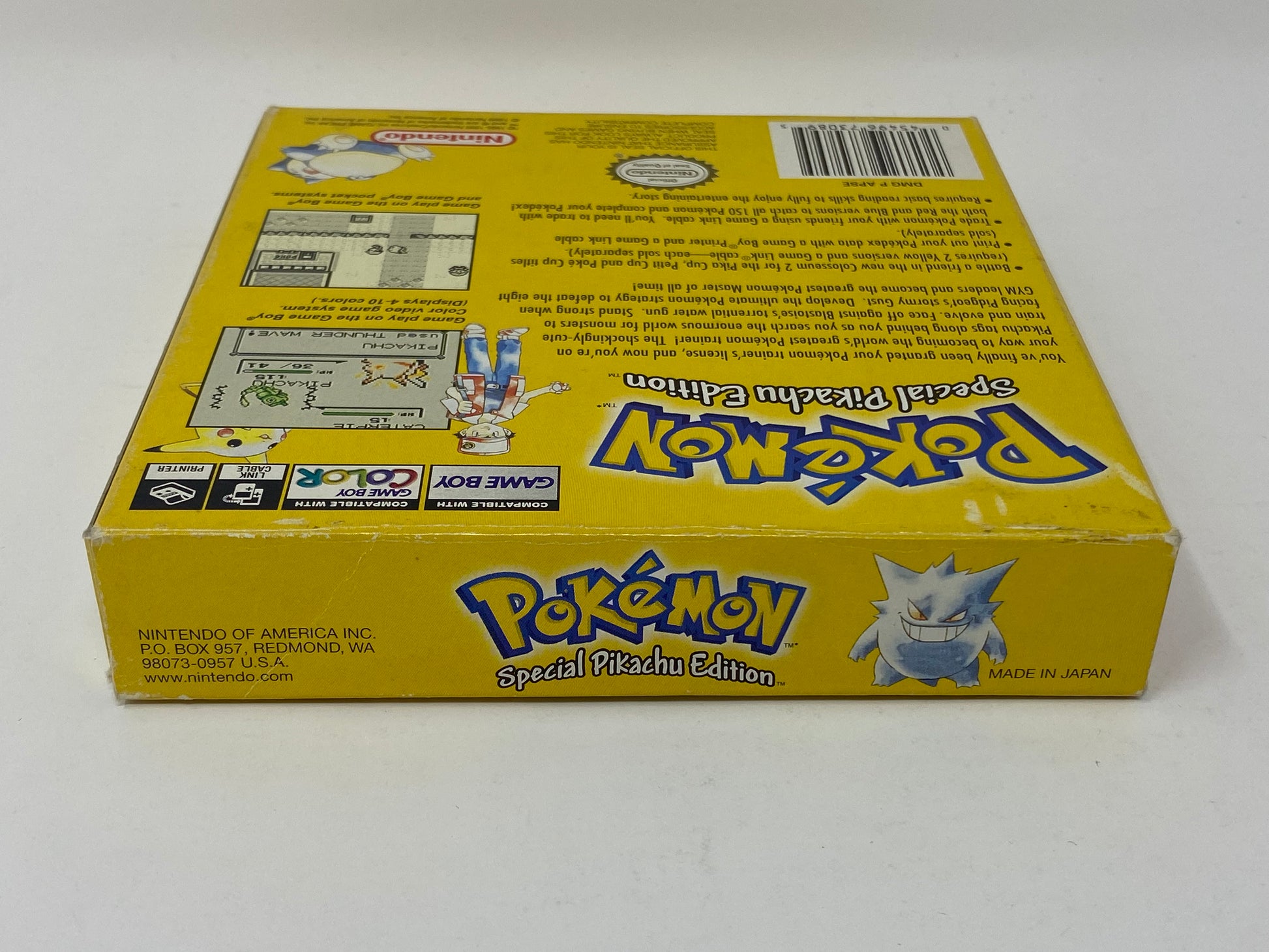 Nintendo Game Boy - Pokémon Yellow Special Pikachu Edition - In Box – The  Generation X of America