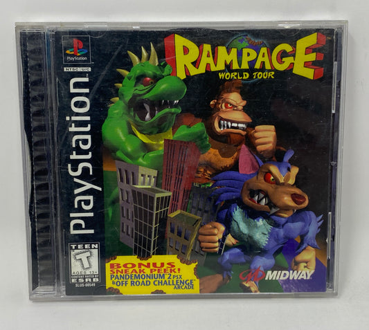 Sony PlayStation - Rampage World Tour