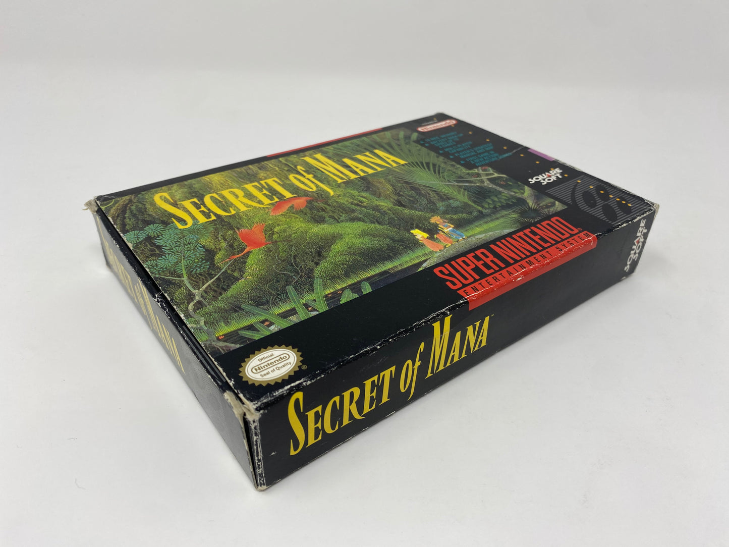 SNES Super Nintendo - Secret of Mana - CIB Complete in Box