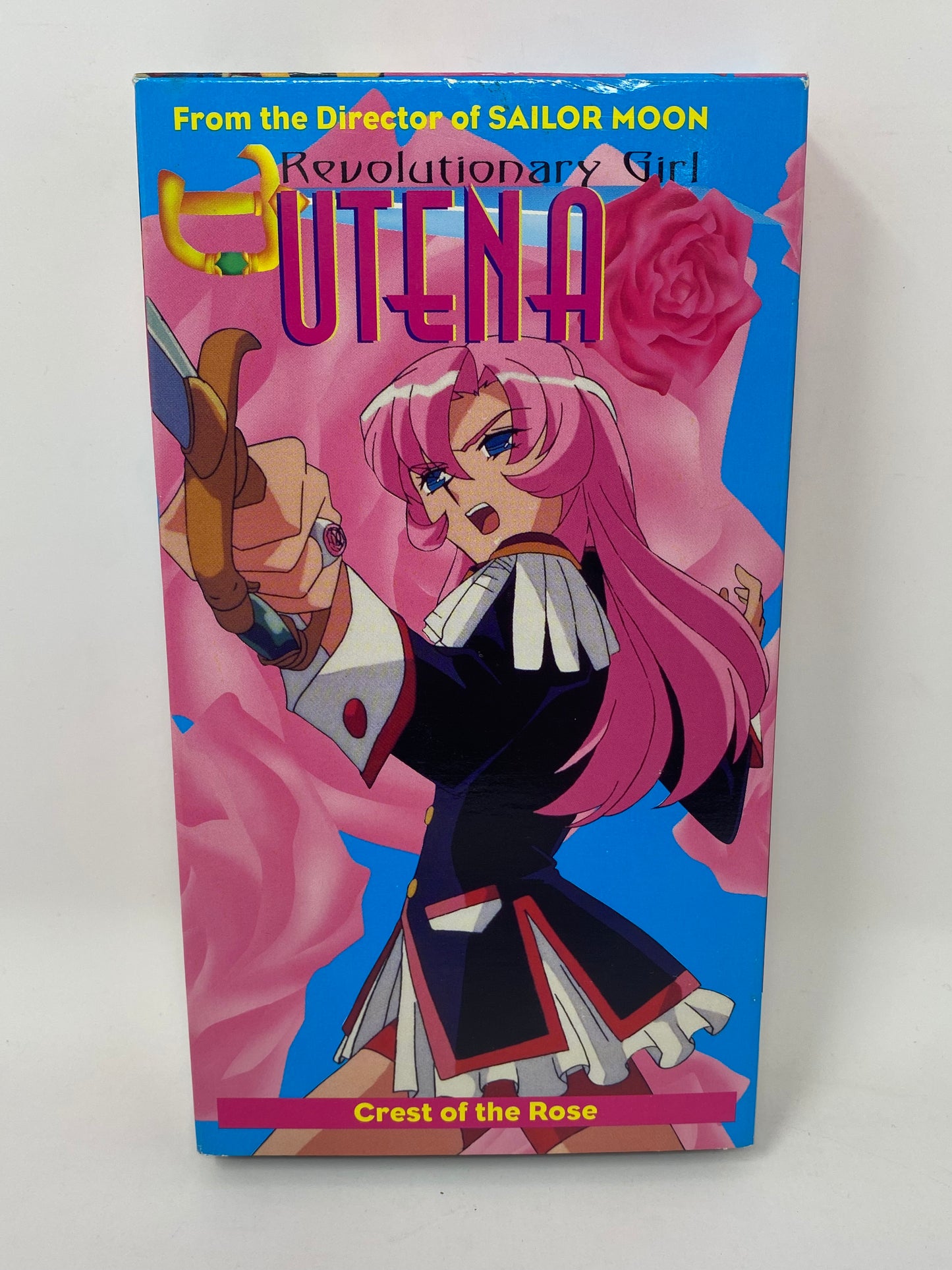 Revolutionary Girl Utena: Crest of the Rose VHS - Anime Manga - Software Sculptors (1998)