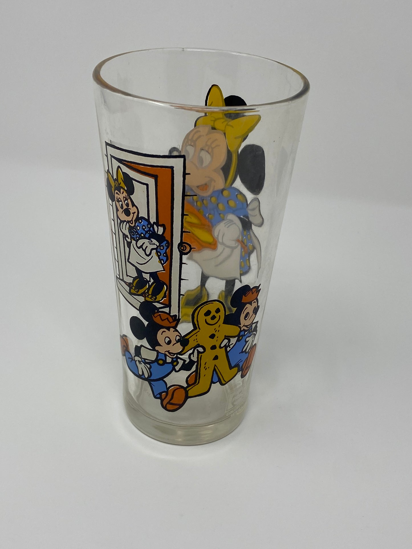 Vintage 1977 Minnie Mouse Happy Birthday Mickey Pepsi Drinking Glass