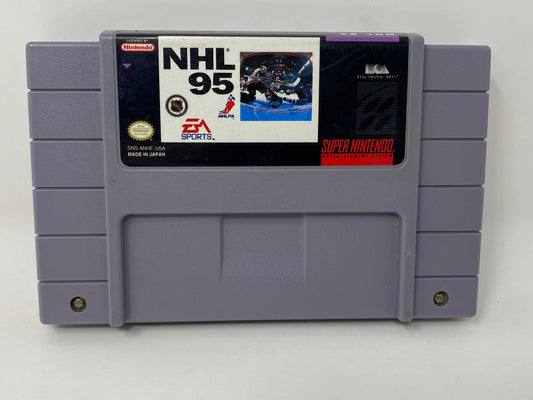 SNES Super Nintendo - NHL 95 Hockey