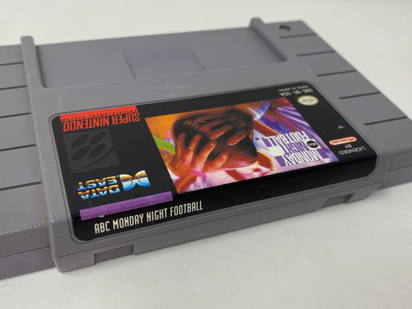 SNES Super Nintendo - ABC Monday Night Football