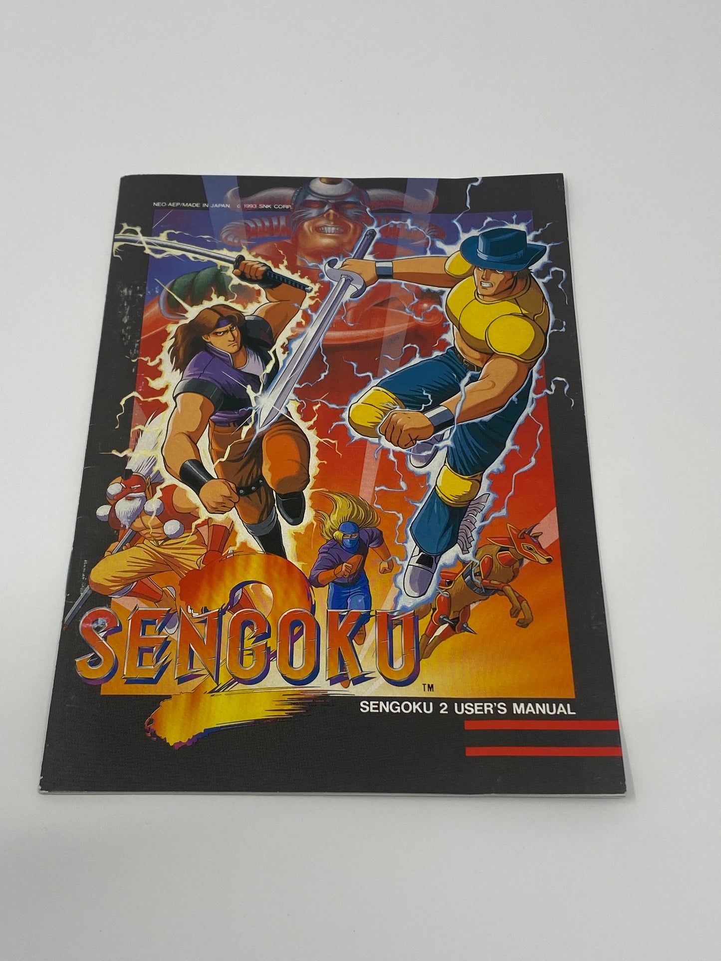 Neo Geo AES - Sengoku 2 - US - CIB - Complete in Box w/ Instructions