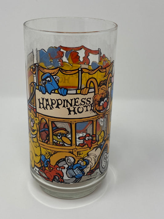 Vintage 1981 The Great Muppet Caper McDonald Promo Glass.
