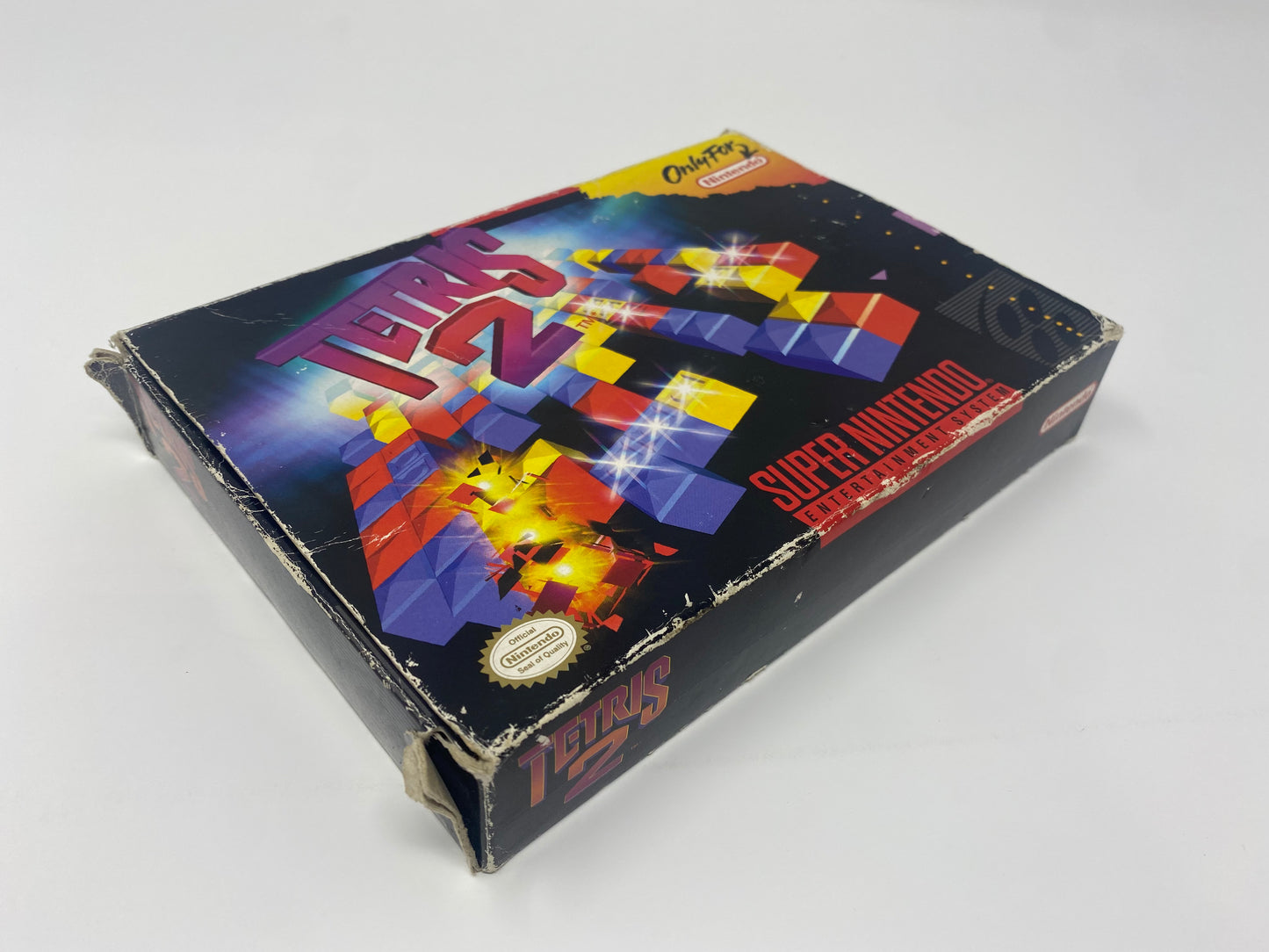 SNES Super Nintendo - Tetris 2 in Box