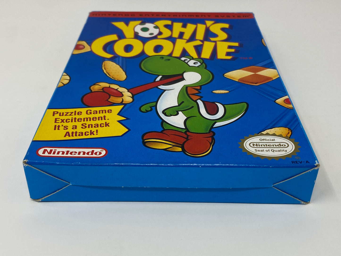 NES Nintendo - Yoshi’s Cookie - CIB Complete in Box