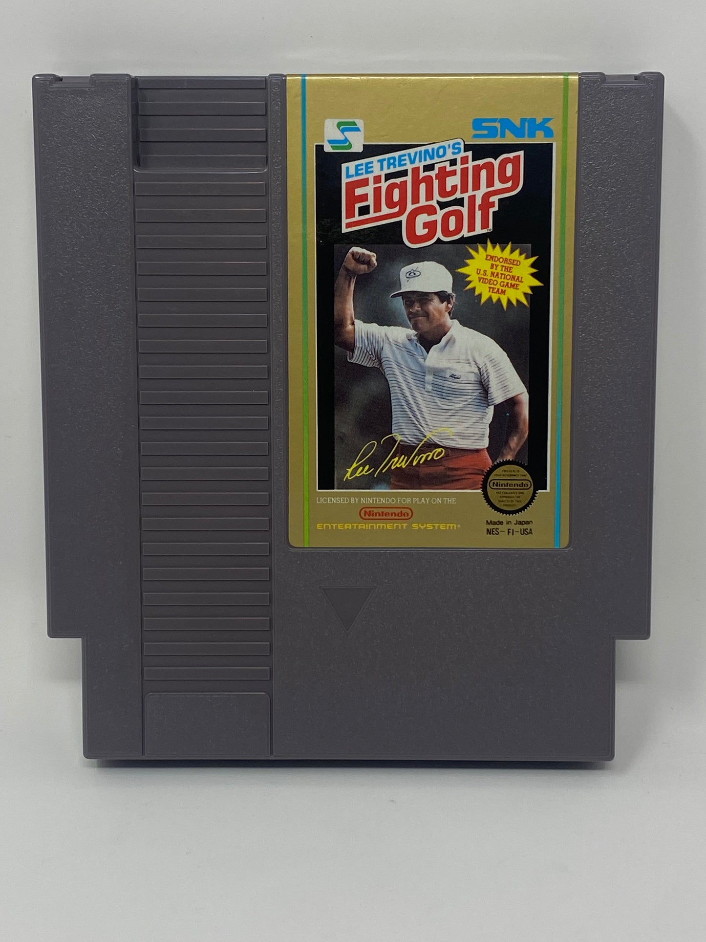 NES Nintendo - Lee Trevino's Fighting Golf