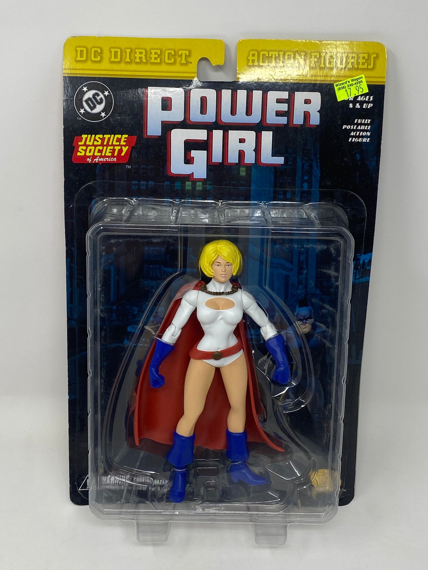 New DC Direct Justice Society Power Girl Action Figure