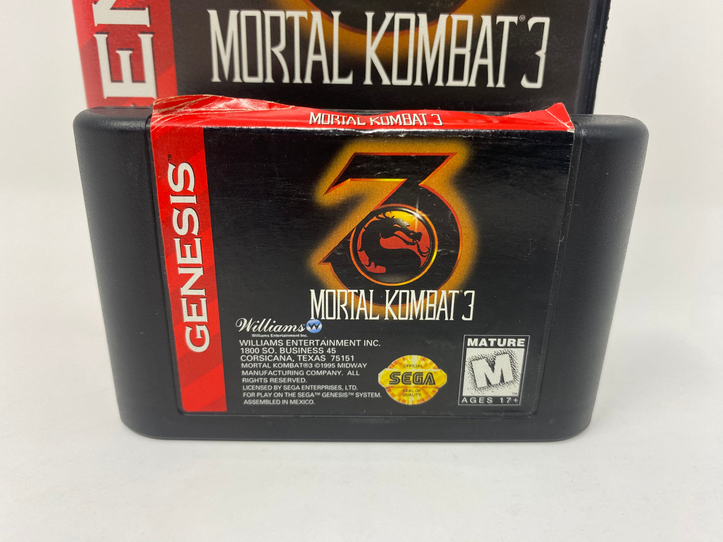 Sega Genesis - Mortal Kombat 3 - CIB Complete