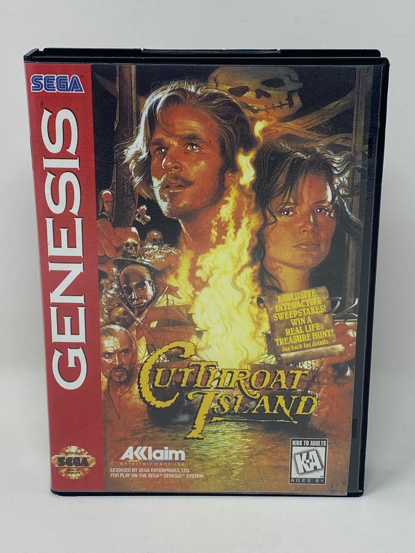 Sega Genesis - Cutthroat Island