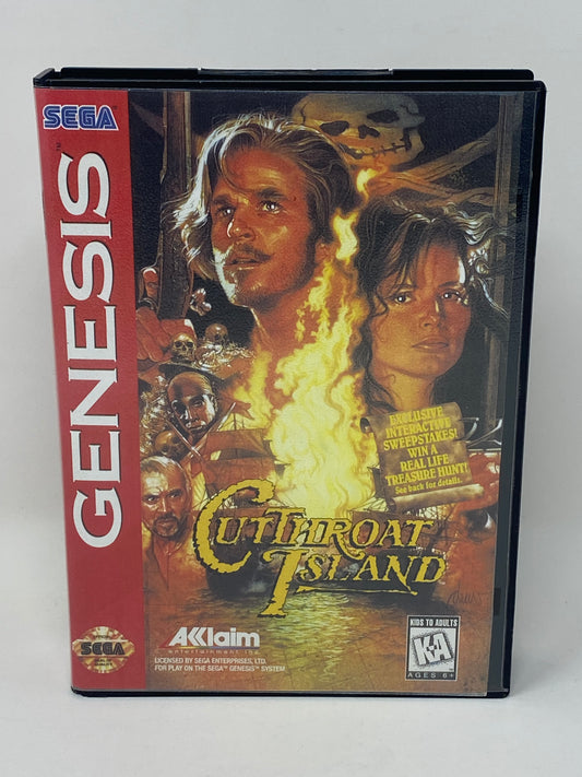 Sega Genesis - Cutthroat Island