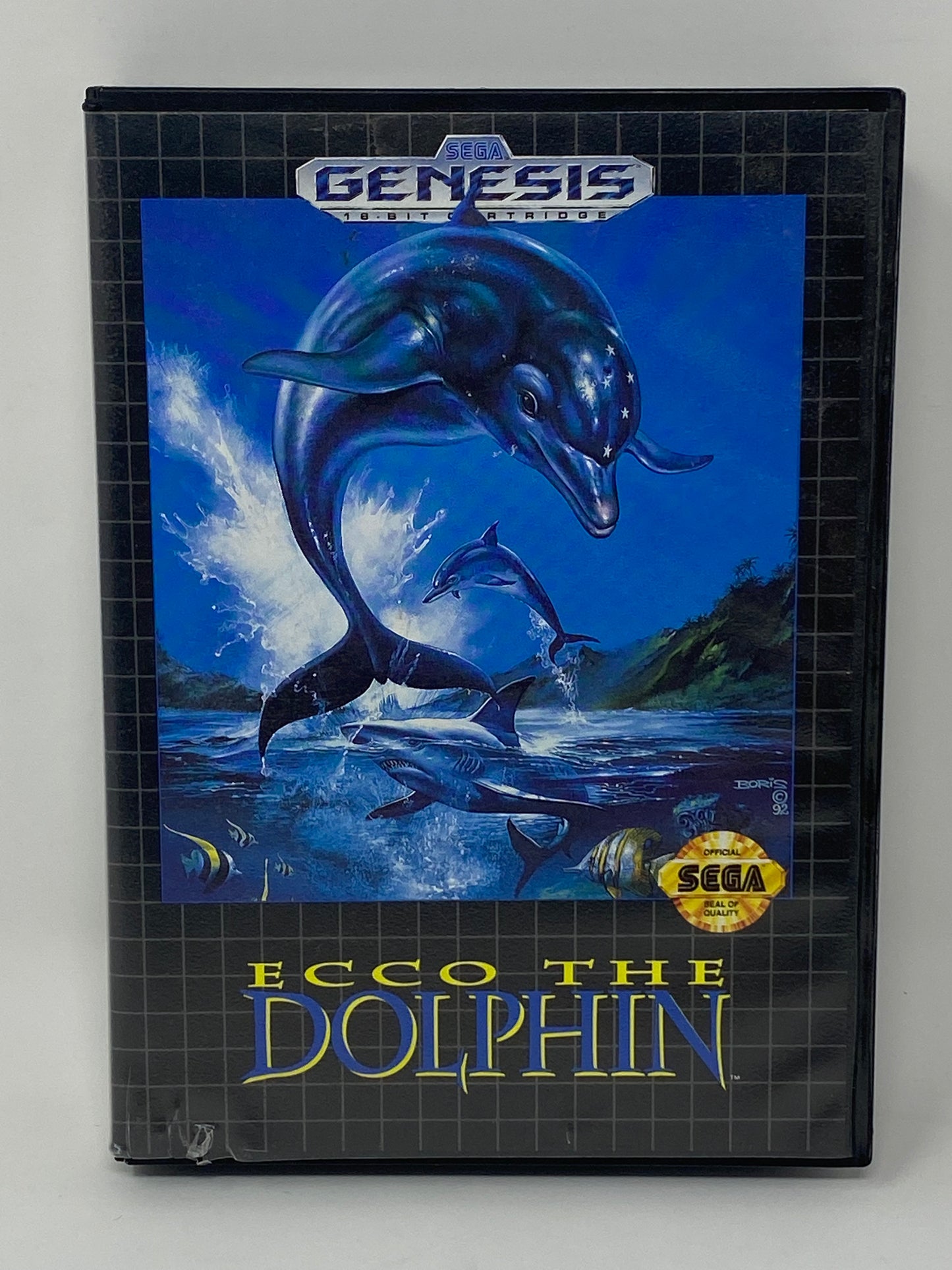 Sega Genesis - Ecco the Dolphin - CIB Complete