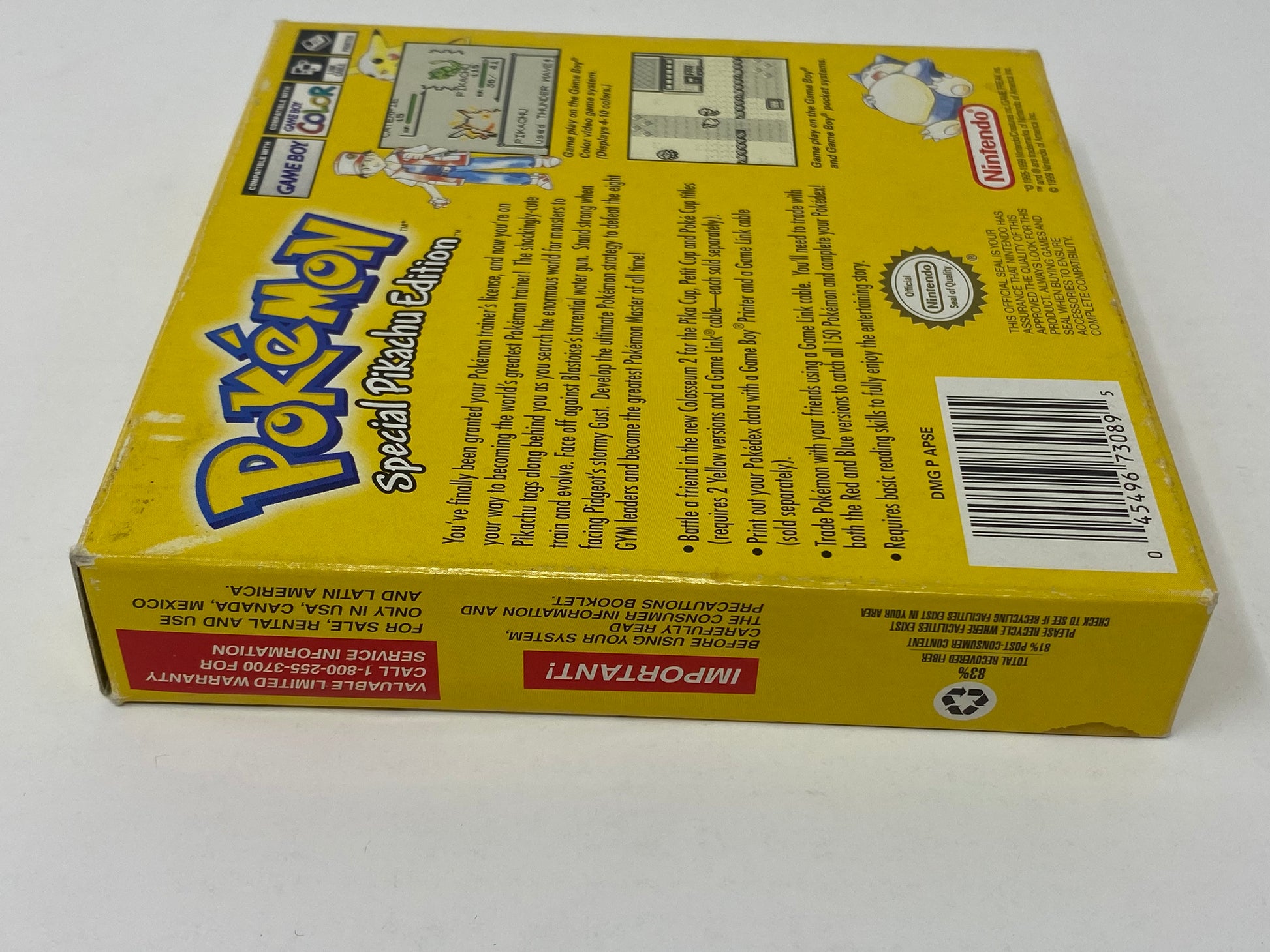 Pokemon Yellow Version for sale