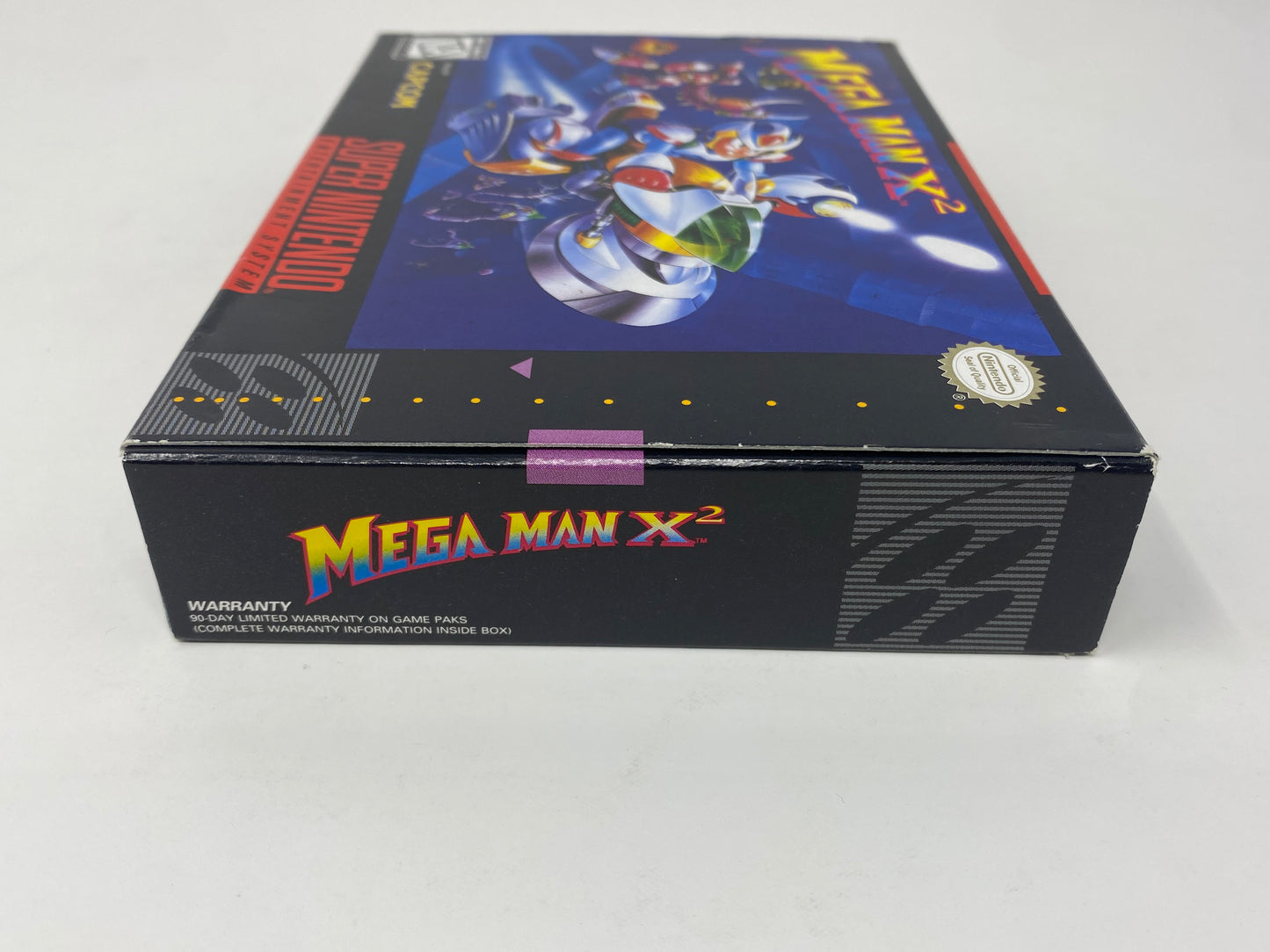 SNES Super Nintendo - Mega Man X2 - CIB Complete in Box