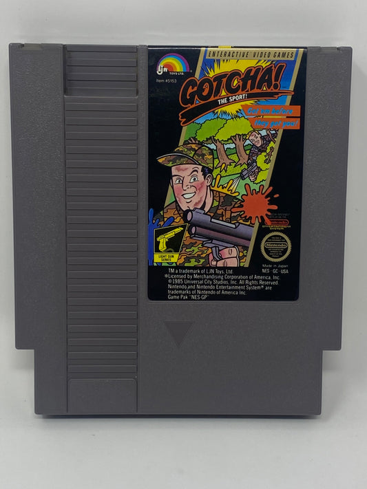 NES Nintendo - Gotcha The Sport - Zapper Game