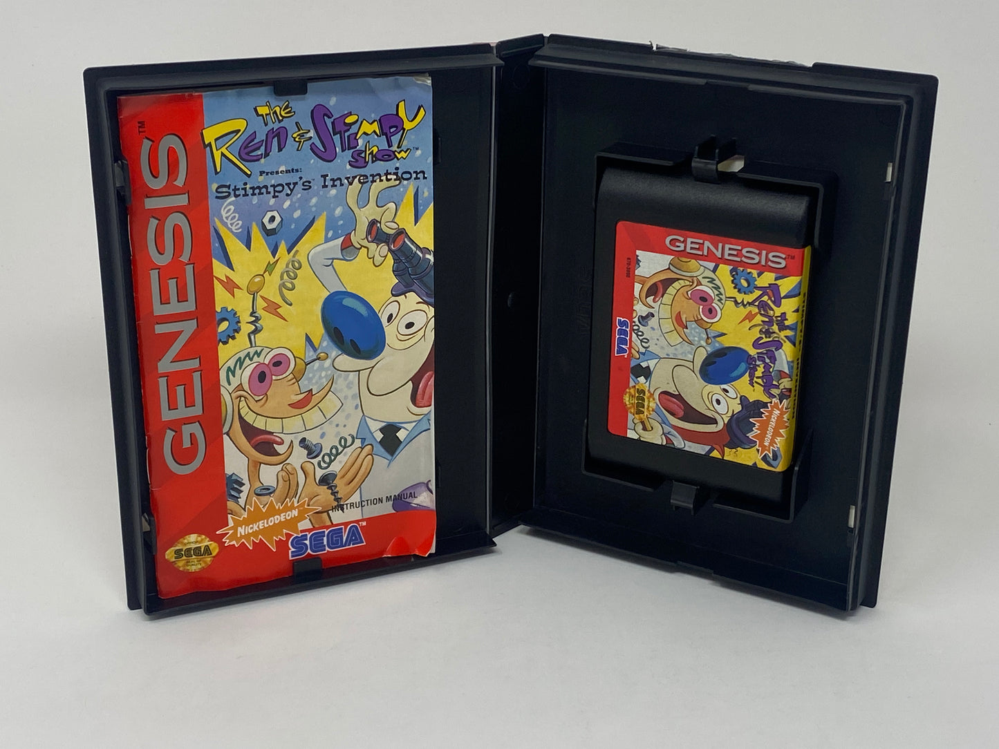 Sega Genesis - The Ren and Stimpy Show Stimpy’s Invention - Complete