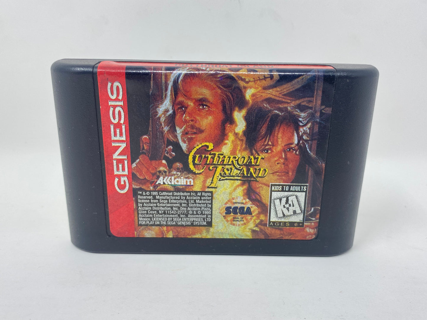 Sega Genesis - Cutthroat Island