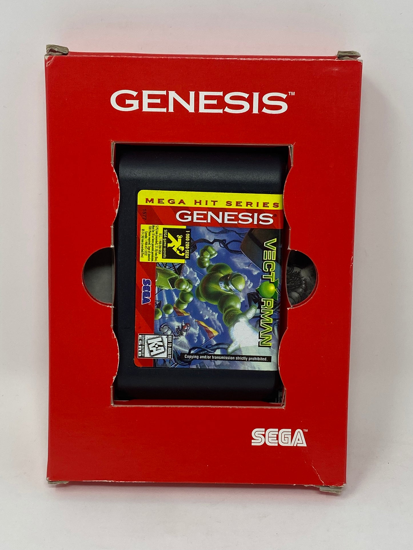 Sega Genesis - Vectorman - Mega Hit Series CIB Complete