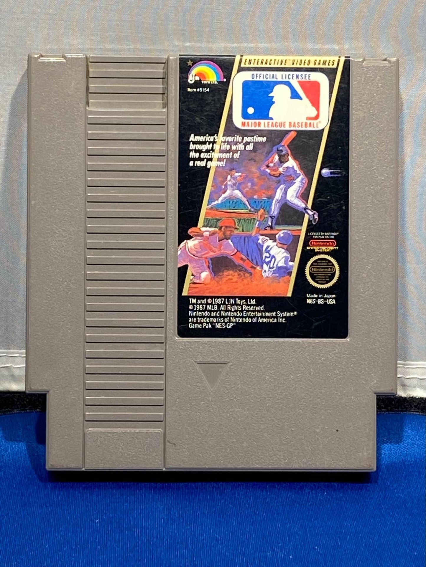 NES Nintendo - MLB Major League Baseball